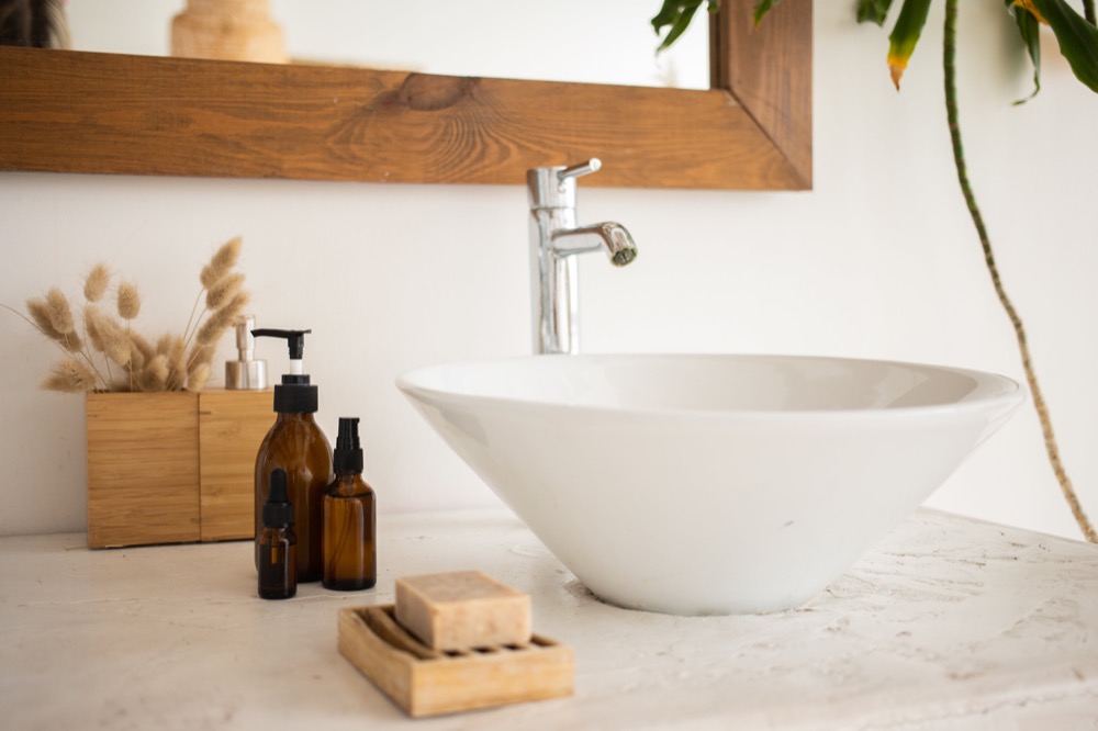 Restocking bathroom and kitchen essentials for Airbnb properties